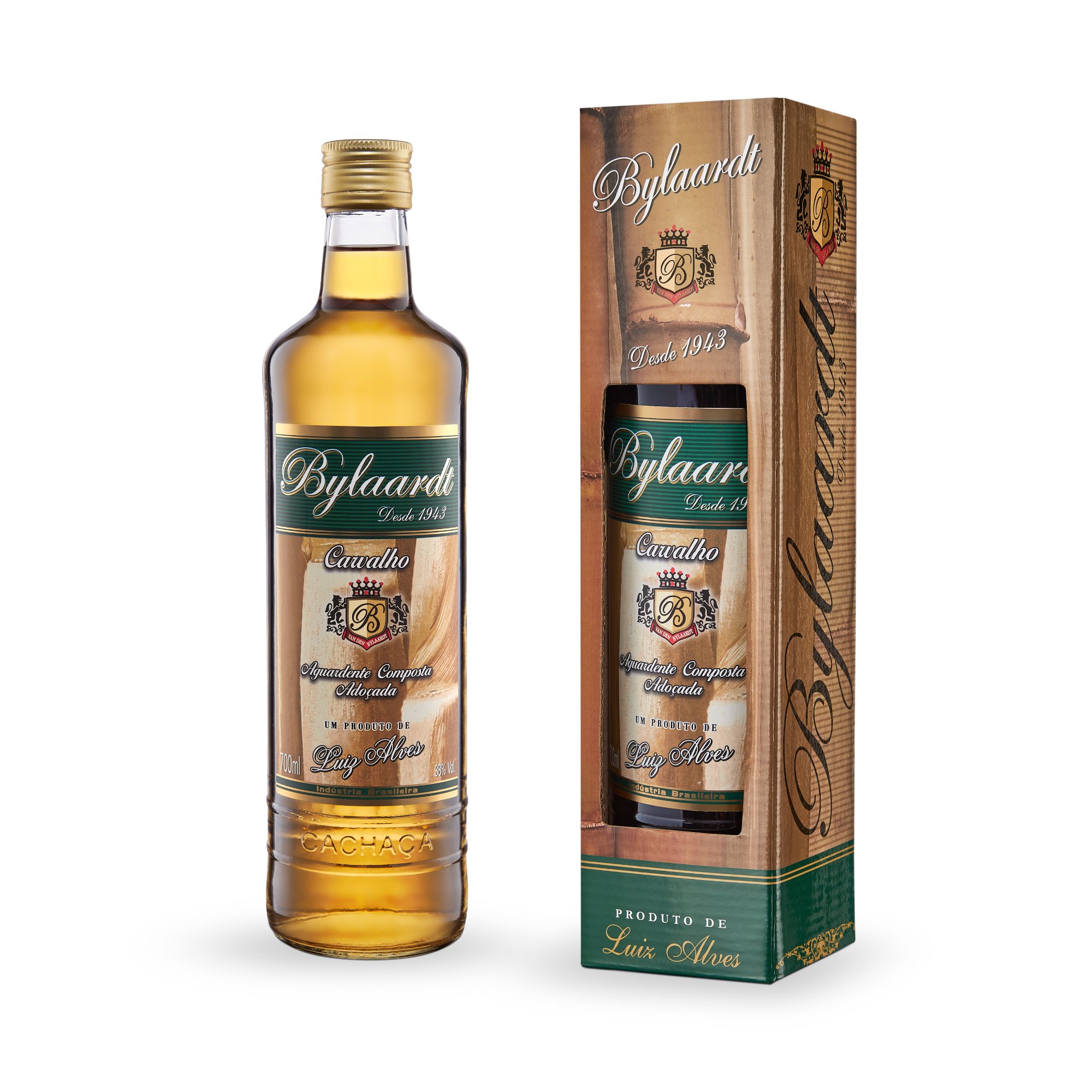 Aguardente Composta Adoçada Zimbro Bylaardt - 700ml